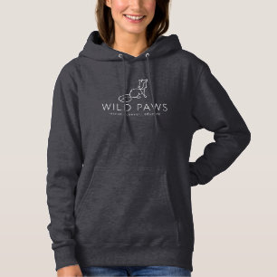 Pull À Capuche D sweat-shirt à capuche avec logo blanc pour femme