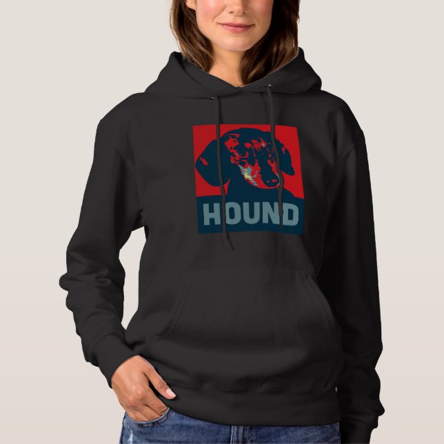 Pull À Capuche Dachshund Pop Hound (Devant)