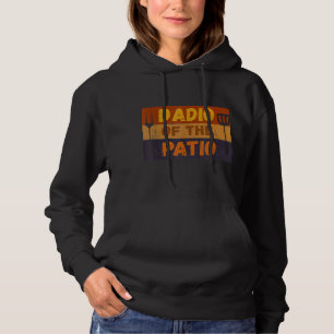 Pull À Capuche Dadio Mens De Patio Amusant Style Vintage Grillage
