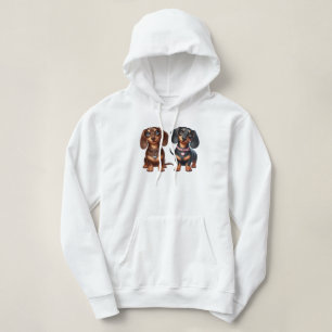 Pull À Capuche De mignons amis dachshund