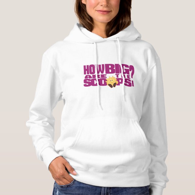 Pull À Capuche De quelle taille sont les scoops ? (Devant)