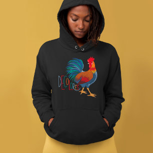 Pull À Capuche DeColores Cursillo Colorful Rooster