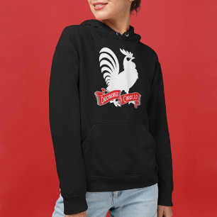Pull À Capuche DeColores Cursillo silhouette de coq avec bannière
