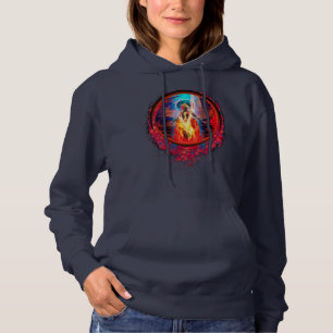 Pull À Capuche Déesse PELE du Feu