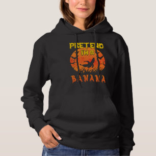 Pull À Capuche Déguisement de Halloween paresseux Faisons semblan