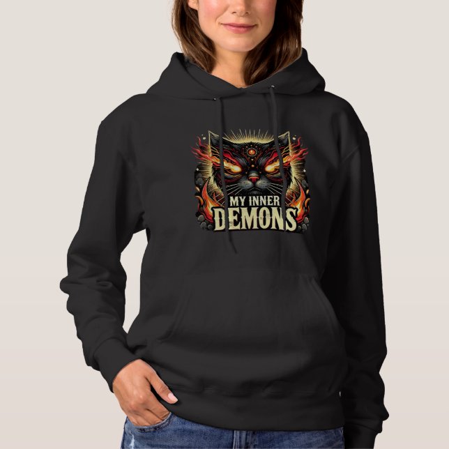 Pull À Capuche démons intérieurs (Devant)