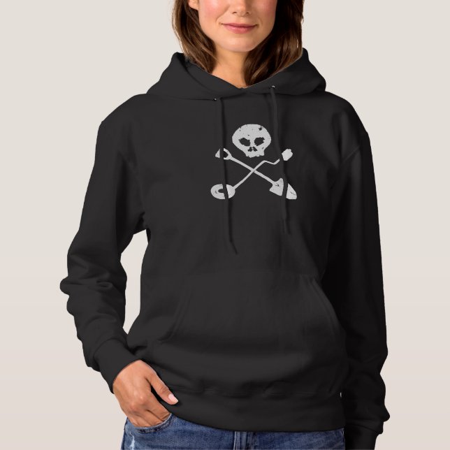 Pull À Capuche Detectorist Skull - Sondengänger Schädel (Devant)