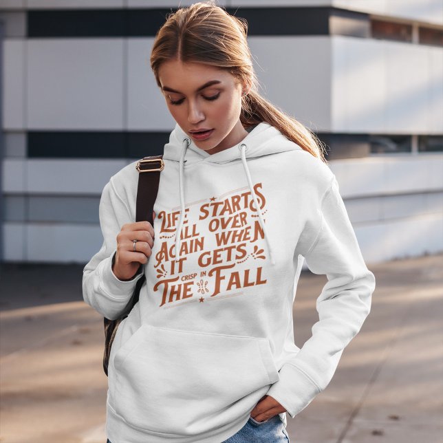 Pull À Capuche Devis d'automne (Créateur téléchargé)