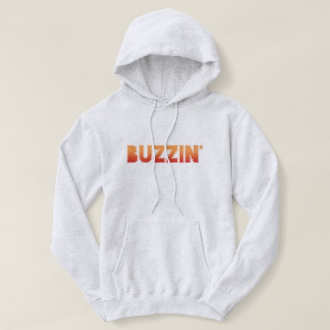 Pull À Capuche DIALOGUE D'ESCLAG Mancunien DE BUZZIN' Manchester (Design devant)