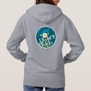 Pull À Capuche Dieu est mon chrétien de paix