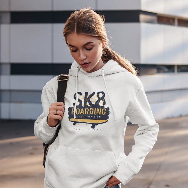 Pull À Capuche Division Skateboard Street (Créateur téléchargé)