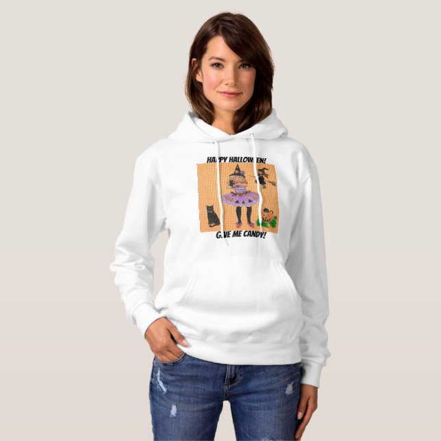 Pull À Capuche Donne-Moi Sweatshirt Candy ! (Devant entier)