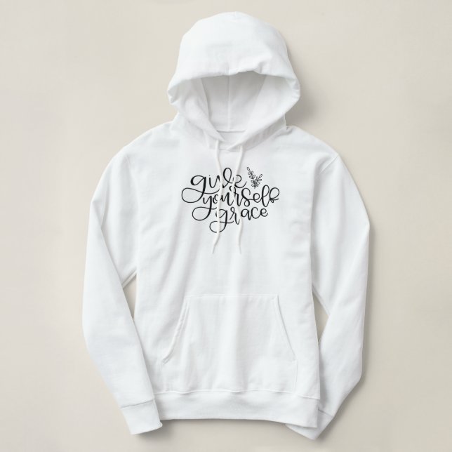 Pull À Capuche donnez-vous grâce (Design devant)