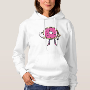 Pull À Capuche Donut dit non