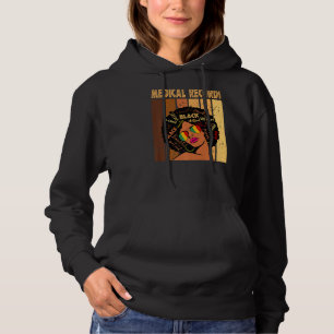 Pull À Capuche Dossiers Médicales Afro-Africain-Américain Noir Hi