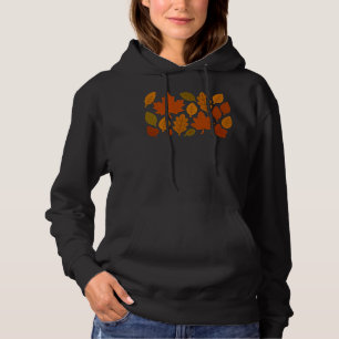 Pull À Capuche Doudoune à capuche Feuilles d'automne, Feuilles en