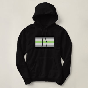 Pull À Capuche Drapeau de fierté agender