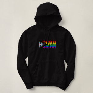 Pull À Capuche Drapeau de fierté d'inclusivité humaine