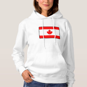 Pull À Capuche Drapeau du Canada