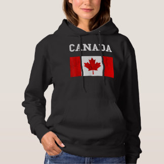 Pull À Capuche Drapeau du Canada Drapeau canadien Racines de l'ér