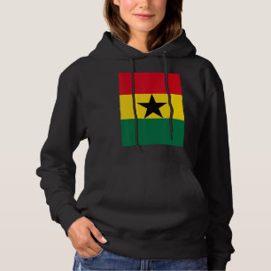 Pull À Capuche Drapeau national du Ghana Vintage