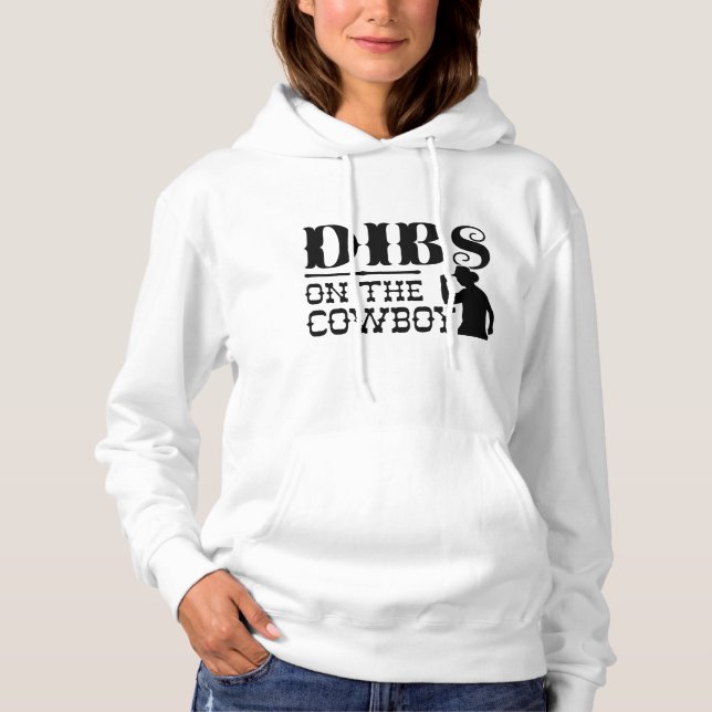 Pull À Capuche Droit sur le cow-boy (Devant)