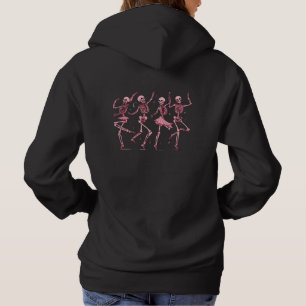 Pull À Capuche Drôle Black Dancing Skeleton Halloween Witch