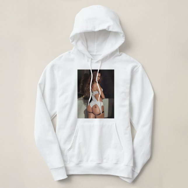 Pull À Capuche Drôle Cadeau Lana Rhoades mignonne Hommes d'amour (Design devant)