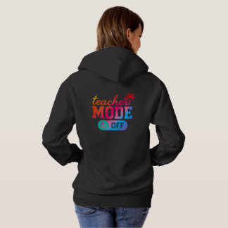 Pull À Capuche Drôle enseignant dire Vibrant fin de l'année Tropi