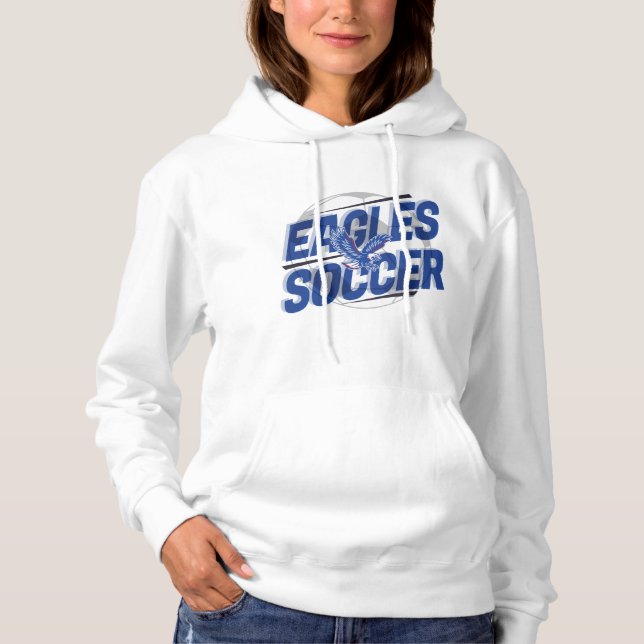 Pull À Capuche Eagles Soccer LB, GraphicLoveShop (Devant)