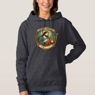 Pull À Capuche Échec de la fête de Jésus au feu de camp avec guim