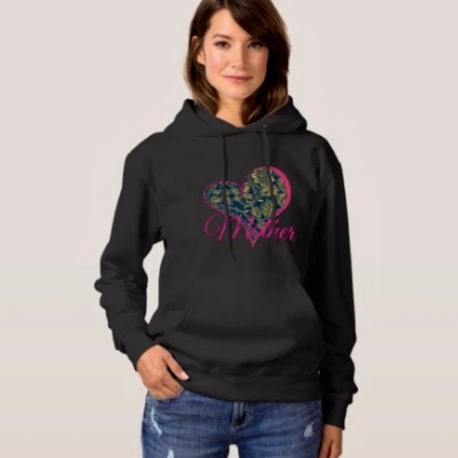 Pull À Capuche Élégance Bleu Doré (Treat Mom in style—this comfy women’s hoodie makes the perfect heartfelt Mother’s Day gift.

)