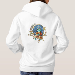 Pull À Capuche Élégante grenouille victorienne