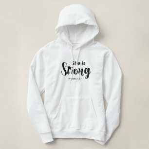 Pull À Capuche Elle est une T-Shirt forte