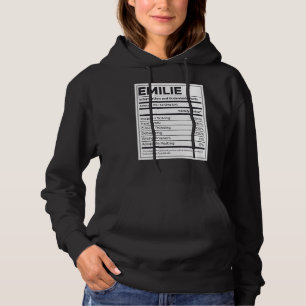 Pull À Capuche Emilie Nutrition Information Problème Résoudre Dur