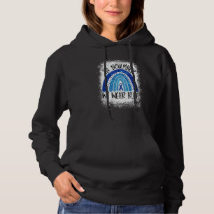 Pull À Capuche En Novembre Nous Portons Blue Rainbow Diabetes Awa