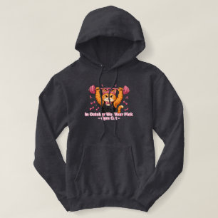Pull À Capuche En Octobre Nous Portons Du Rose Gym Chat Rose Octo