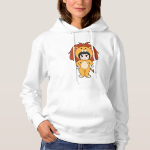 Pull À Capuche Enfant avec costume de lion