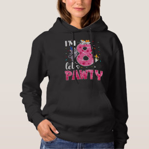 Pull À Capuche Enfants 8e anniversaire fille mignonne tenue de ch