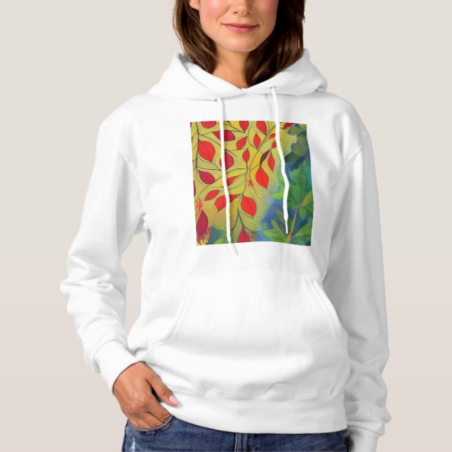 Pull À Capuche Équinoxe d'automne (Devant)
