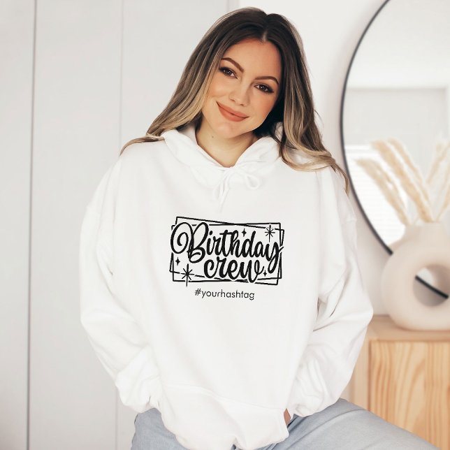 Pull À Capuche Équipe d'Anniversaire correspondant Customisé Grou (Créateur téléchargé)
