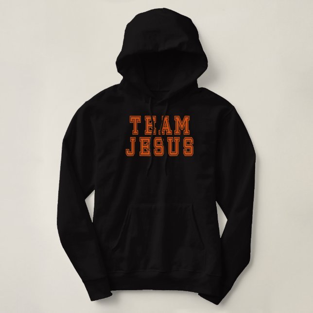 Pull À Capuche Équipe de Jésus-Christ (Design devant)