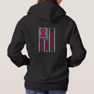 Pull À Capuche Équipe de soutien rose