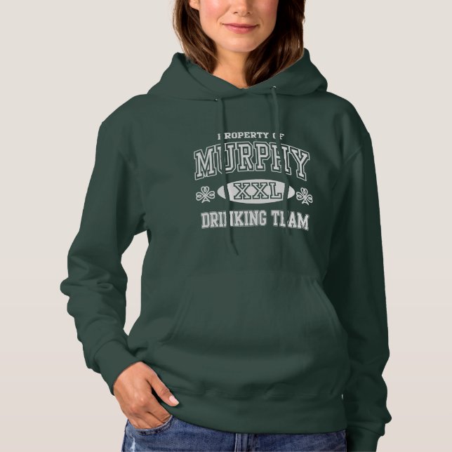 Pull À Capuche Équipe d'Irlande de Murphy (Devant)