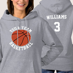 Pull À Capuche Équipe/Joueuse/Jersey sur mesure de basket-ball fé