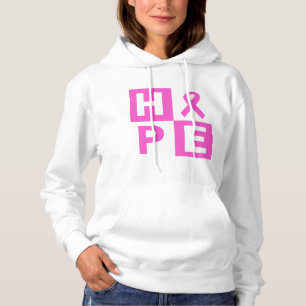 Pull À Capuche Espoir Ribon rose