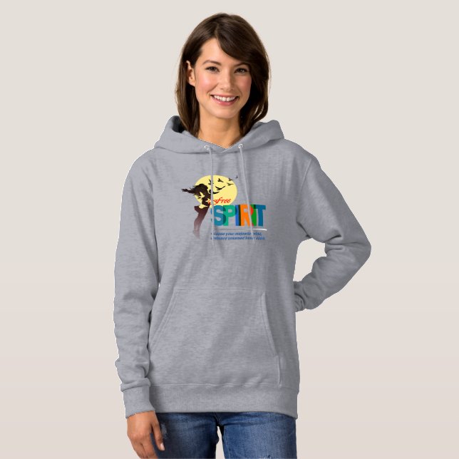 Pull À Capuche Esprit libre | Femmes (Devant entier)