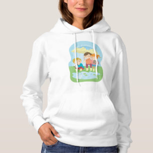 Pull À Capuche Étude scientifique de la nature des enfants sous l