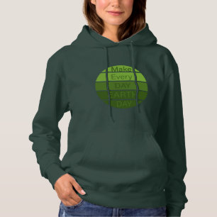 Pull À Capuche Faire chaque jour des terres quotidien