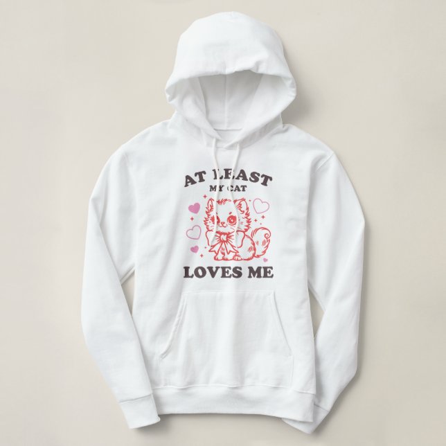 Pull À Capuche Fantastique Saint-Valentin (Design devant)